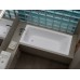 Чугунная ванна Wotte Vector 170х75 с дугообразными ручками и подголовником