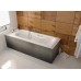 Чугунная ванна Сибирячка 150х75 с квадратными ручками (черные)